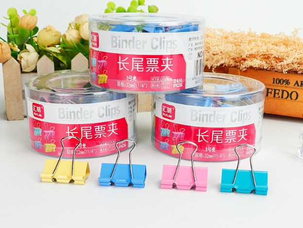 Hộp 24 kẹp giấy size 32mm ( 903)