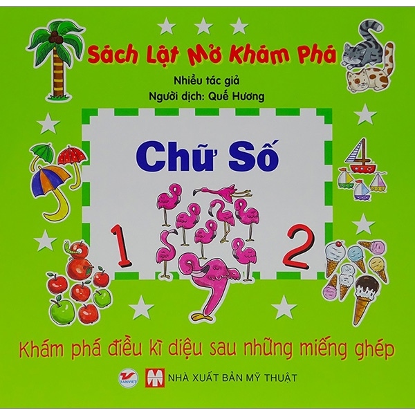 Sách lật mở khám phá- Chữ số