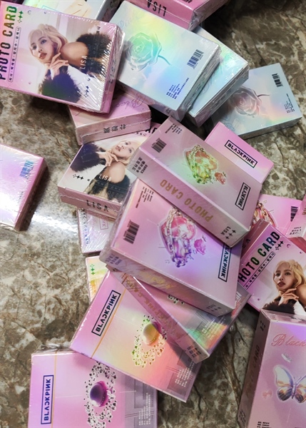 Hộp card 50 thẻ bài BlackPink