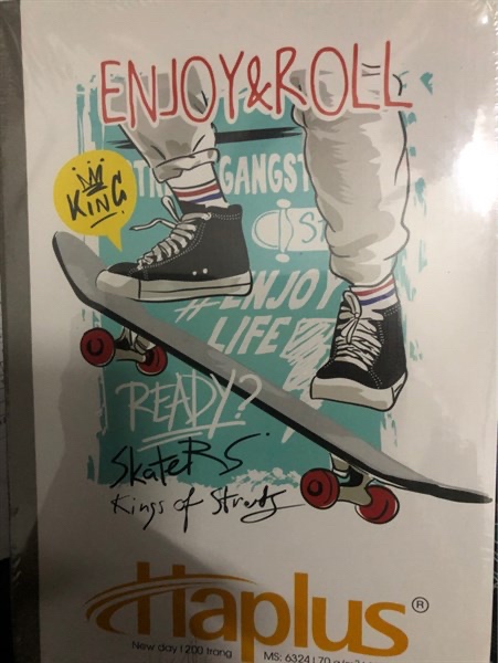 Vở kẻ ngang haplus 200tr 6324