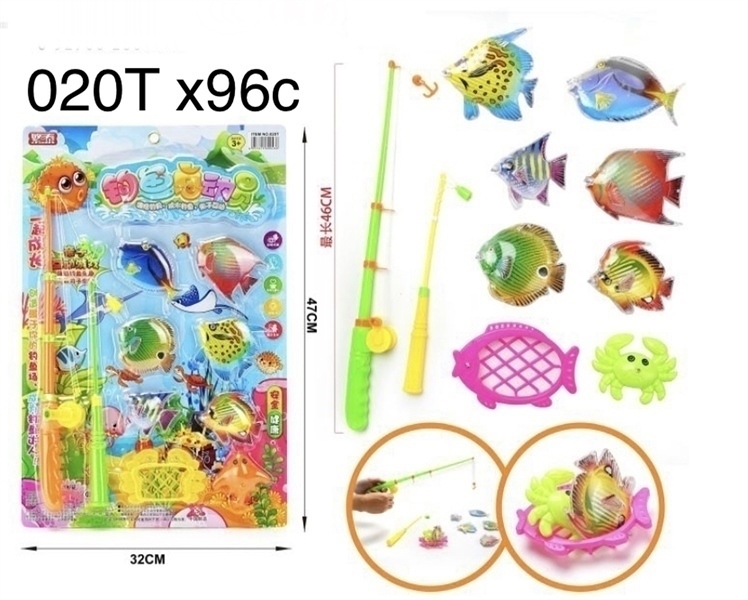 BỘ ĐỒ CHƠI CÂU CÁ 2 CẦN NO.393-5