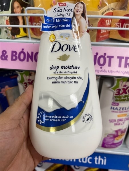 SỮA TẮM DƯỠNG THỂ DOVE 500G