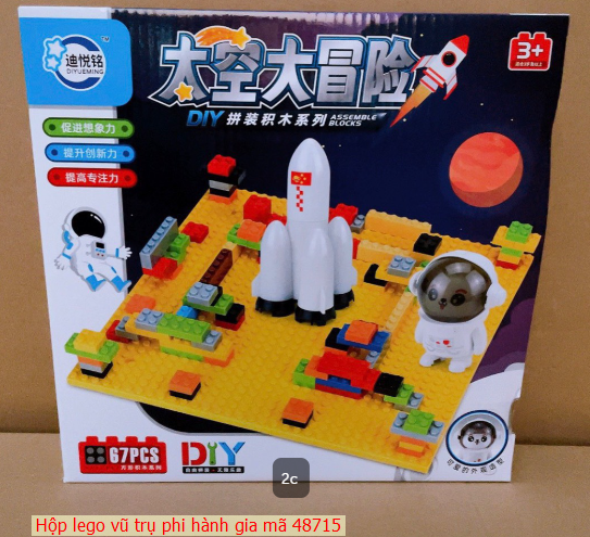 Hộp lego vũ trụ phi hành gia