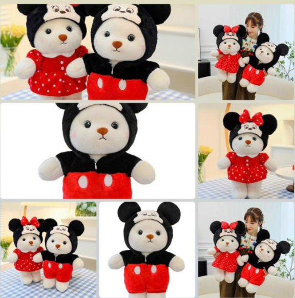 Lenna mickey hàng cao cấp size 30-40cm