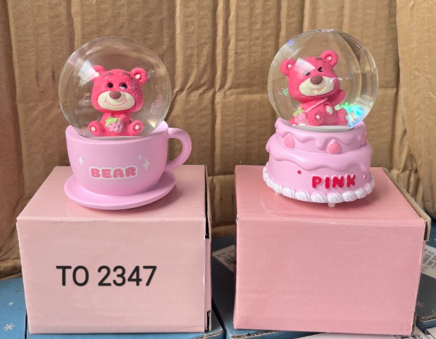 Quả cầu thủy tinh mini có đèn size to-TO2347