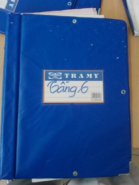 CẶP BA DÂY F4 TRÀ MY -XANH DƯƠNG 5CM 13061