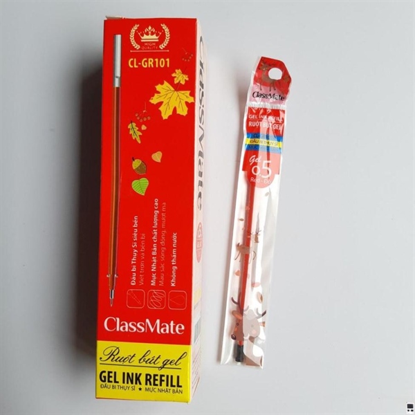 Ruột bút gel-CL-GR101-đỏ