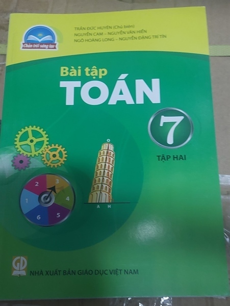 Bài tập Toán 7/2 Chân trời sáng tạo
