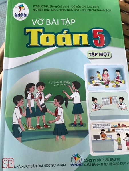 VBT Toán 5/1 Cánh diều