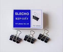 Kẹp bướm đen 32mm