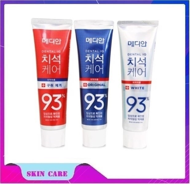 KĐR MEDIAN 93% XANH LÁ GIÚP TRẮNG RĂNG, GIẢM Ố, LOẠI BỎ MÙI HÔI MEDIAN DENTAL IQ 93% TOOTHPASTE