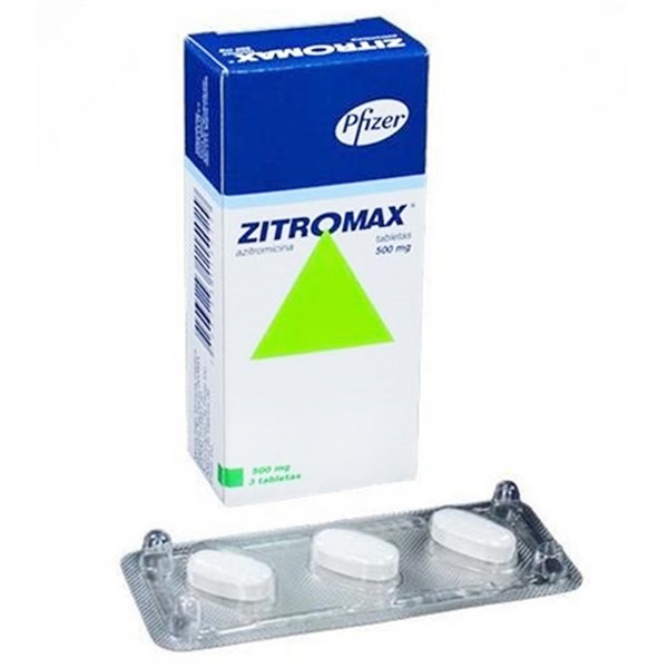 Zitromax 500mg H1*3 viên
