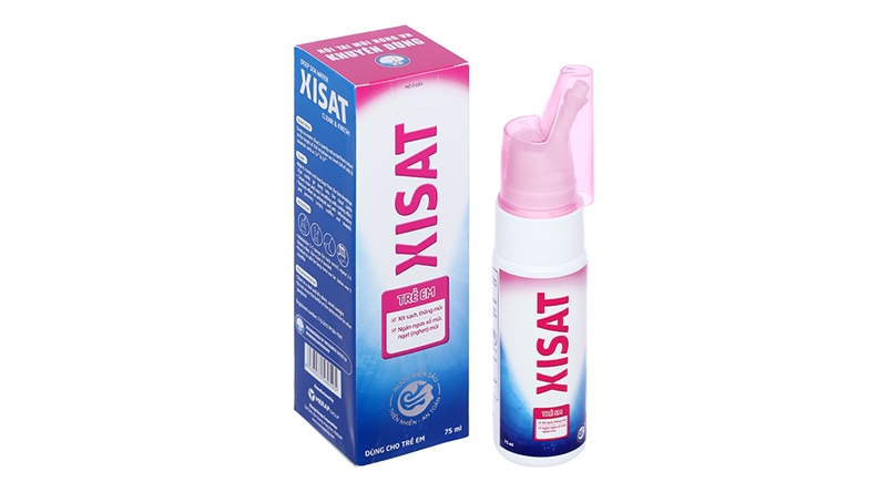 Dung dịch xịt mũi Xisat Trẻ Em