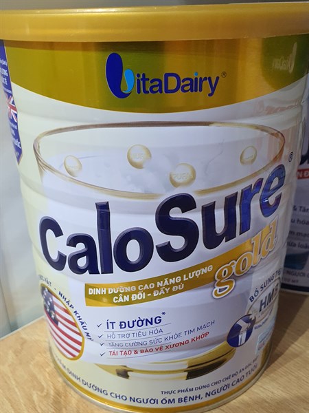 Sữa calosure dinh dưỡng ít đường 900g