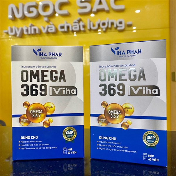 OMEGA 369 VIHA( Hộp 1 lọ x 60 viên )
