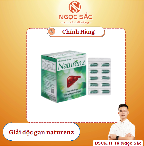 Giải độc gan Naturenz v/10 h/100 t/7200