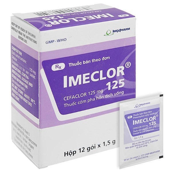 Imeclor 125mg (Cefaclor)