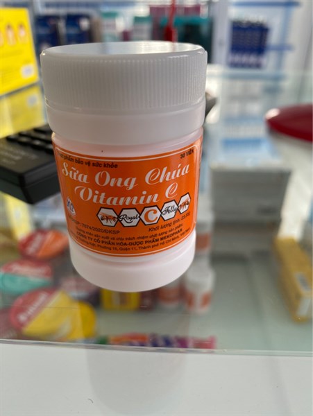Sữa Ong Chúa Vitamin C Mekophar