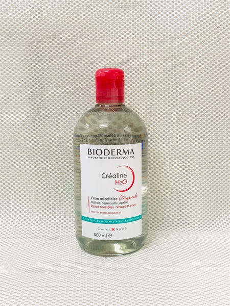 BIODERMA SENSIBIO H2O (Hồng) Nước tẩy trang dành cho da nhạy cảm (Bản Pháp) 500ml