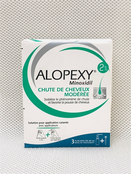 ALOPEXY 2% Minoxidil xịt chấm chân tóc kích thích mọc tóc