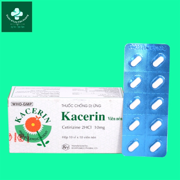 Kacerin (cetirizin 10mg)