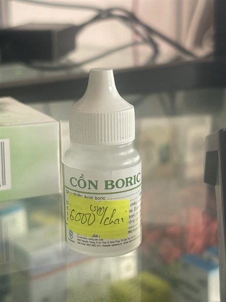 Cồn BORIC 3%