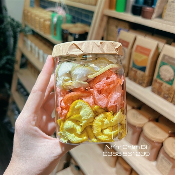 Vỏ Bưởi Sấy Dẻo 3 Vị
