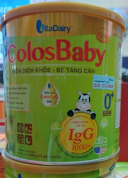 Sữa Colosbaby gold 0+ ( gói 336g )