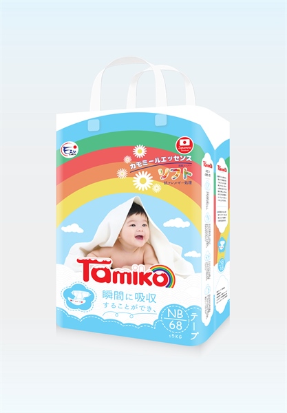 Bỉm Tamiko dán NB68 (Mẫu cũ)