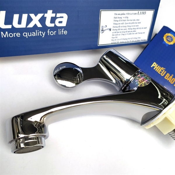 Vòi lavabo lạnh Luxta L1103 (I)