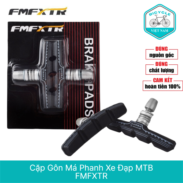 Cặp Gôn Má Phanh Thắng Xe Đạp MTB FMFXTR – Cao Su Cao Cấp, Phanh Êm Và Bền Bỉ