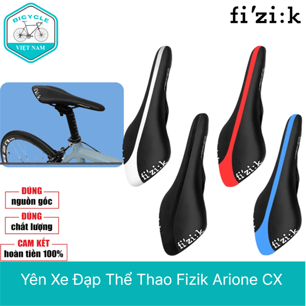 Yên Xe Đạp Thể Thao Fizik-Arione-CX (Gọng Thép)