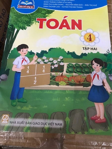 SÁCH TOÁN 4 TẬP 2 CTST