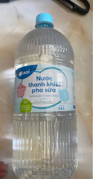 Nước thanh khiết pha sữa