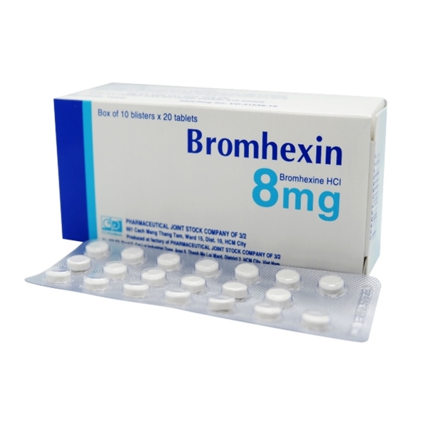 Bromhexin 8mg 3/2