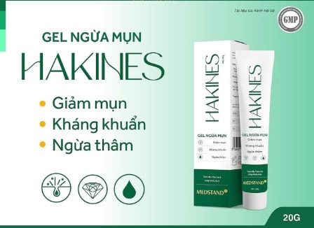 Gel ngừa mụn Hakines 20g Medstand