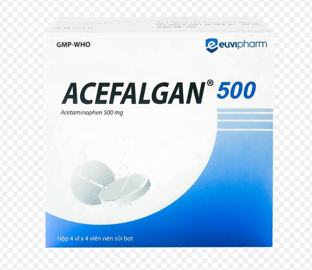 Viên sủi Acefalgan 500