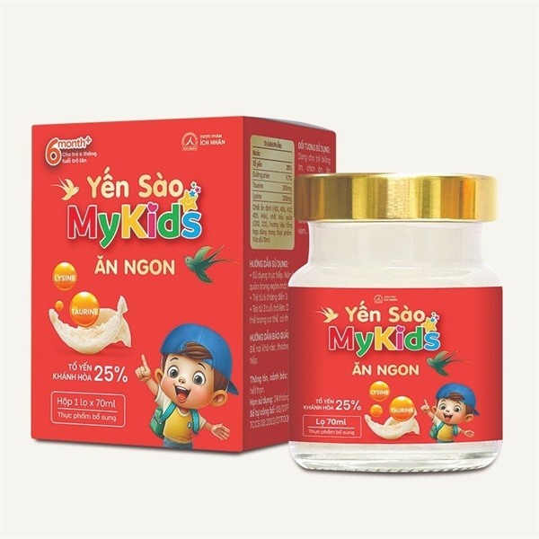 Yến sào Mykids ăn ngon