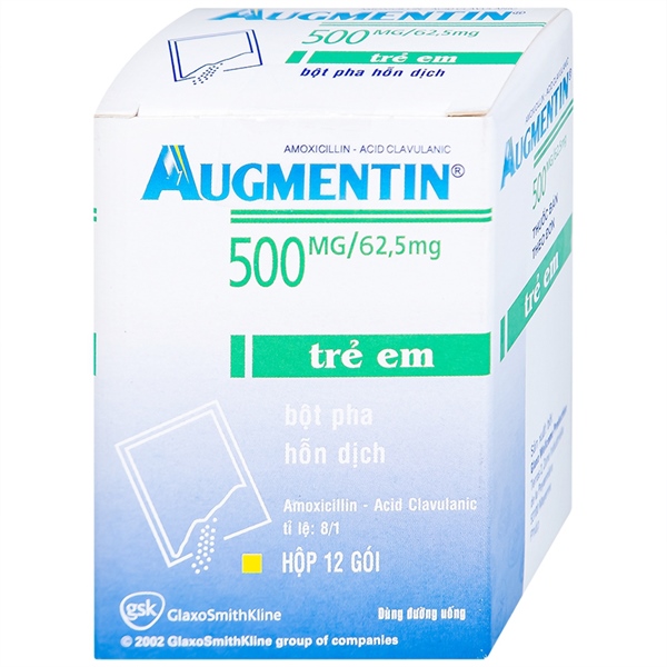 Augmentin 500MG/62,5mg