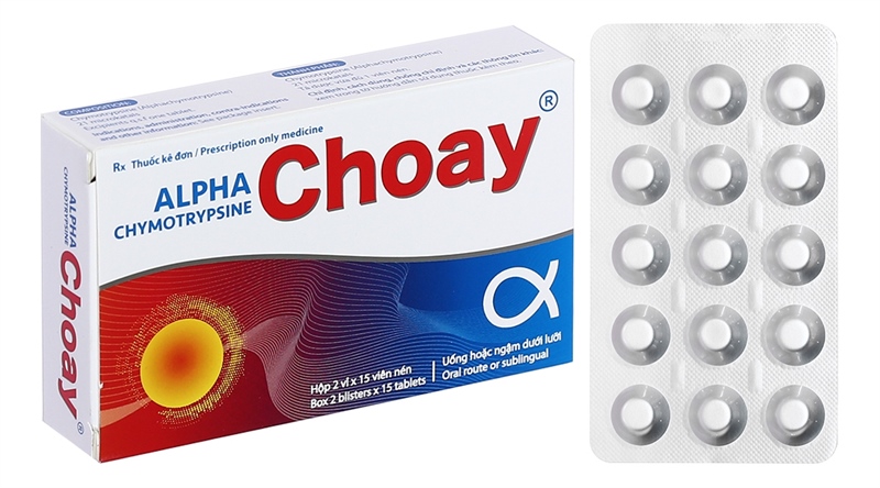 Alphachymotrypsine choay