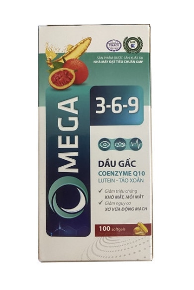 Dầu gấc Omega 369 tảo xoắn