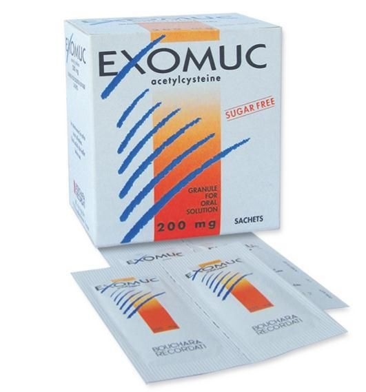 Exomuc Acetylcysteine 200mg