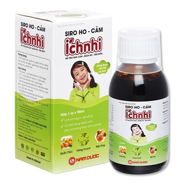 Siro ho cảm Ích Nhi 90ml