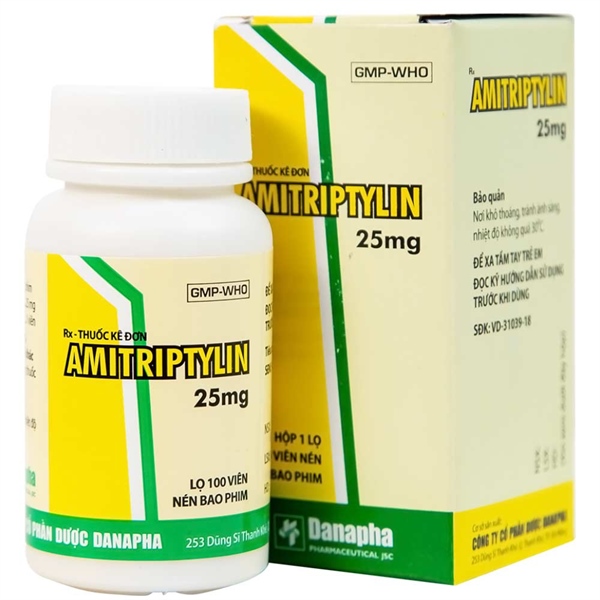 Amitriptylin 25mg