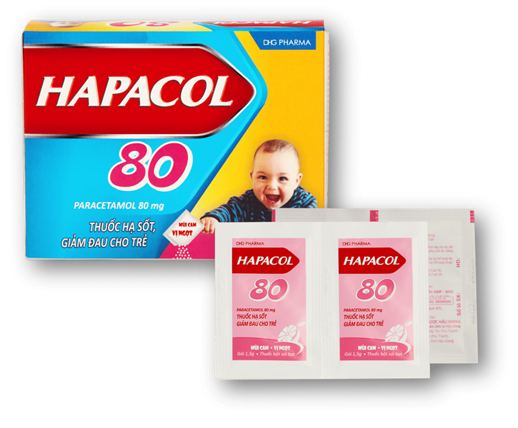 Hapacol 80mg