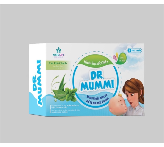 Khăn hạ sốt Dr.Mummi