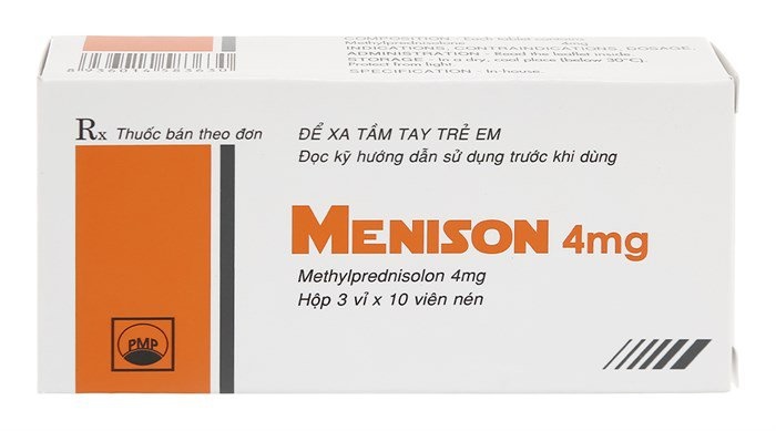 Menison 4mg (Methylprednisolon) Pyme