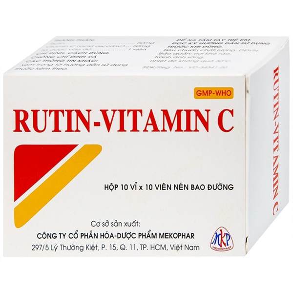 Rutin Vitamin C Mekophar