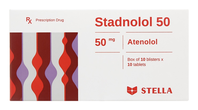 Stadnolol 50mg (Atenolol)