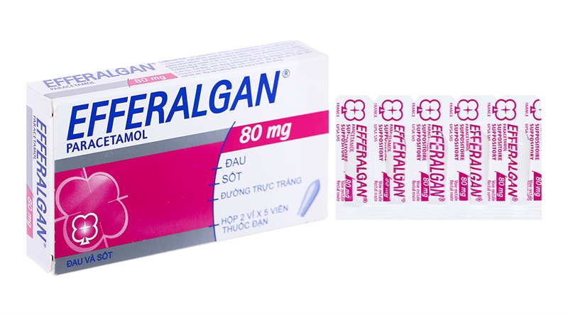 Efferalgan 80mg Đặt Suppo